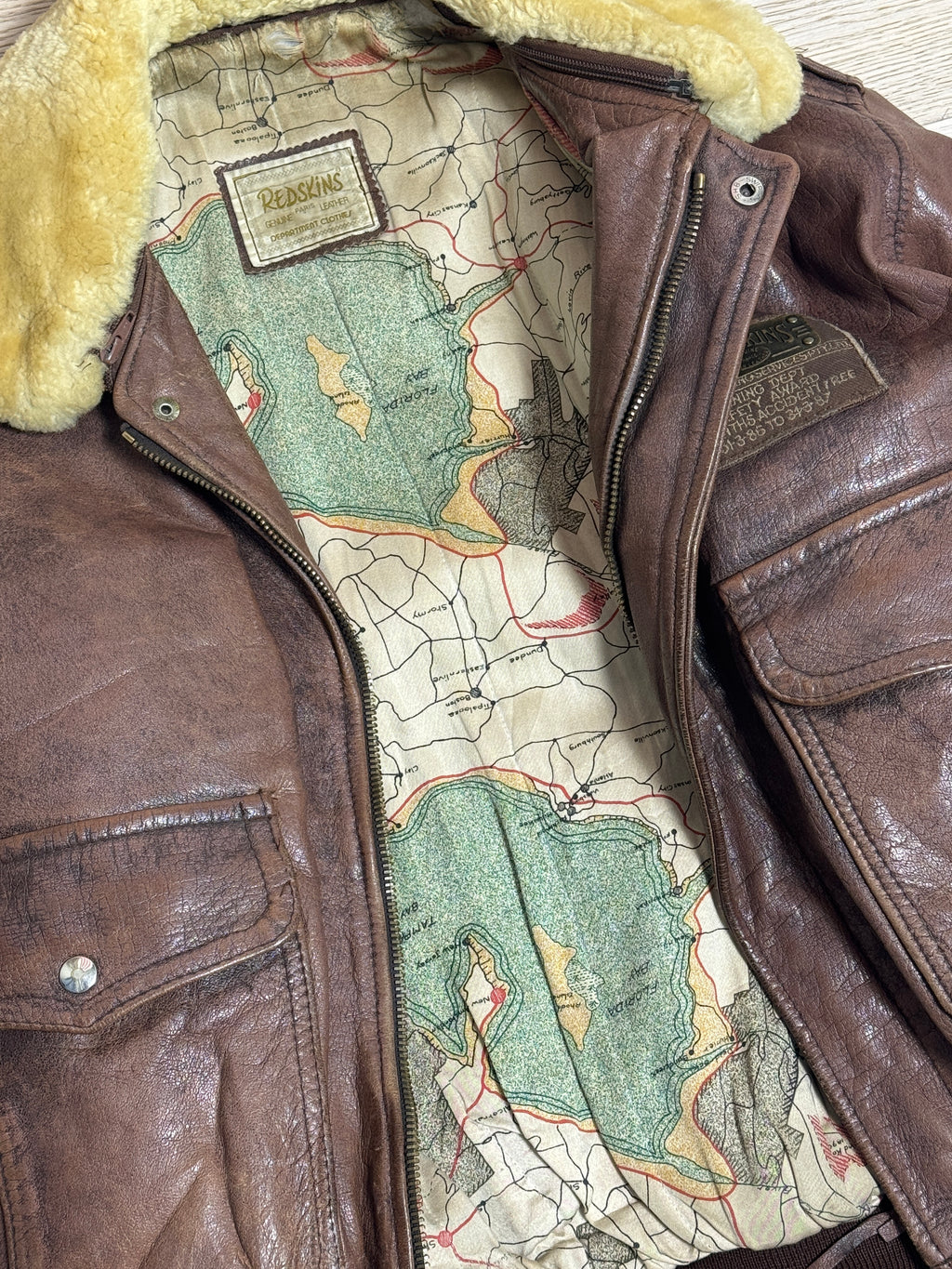 Vintage flyjakke